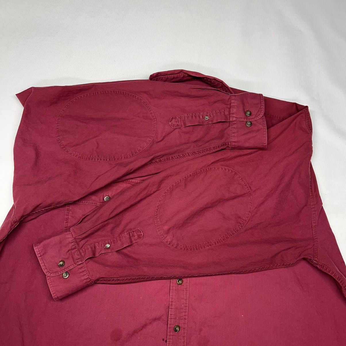 Cabelas Cabelas Button Up Shirt Red Long Sleeve Button Outdoor Gear Size US XXL / EU 58 / 5 - 9 Thumbnail