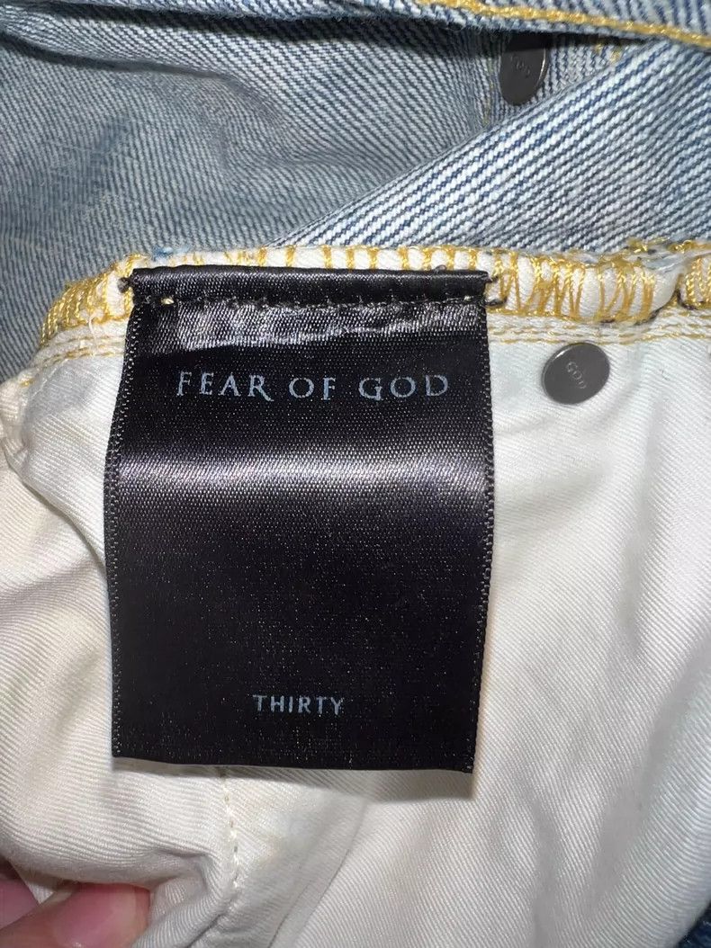 Fear of God Fear of God 4th og blue cow pants Size US 30 / EU 46 - 4 Thumbnail