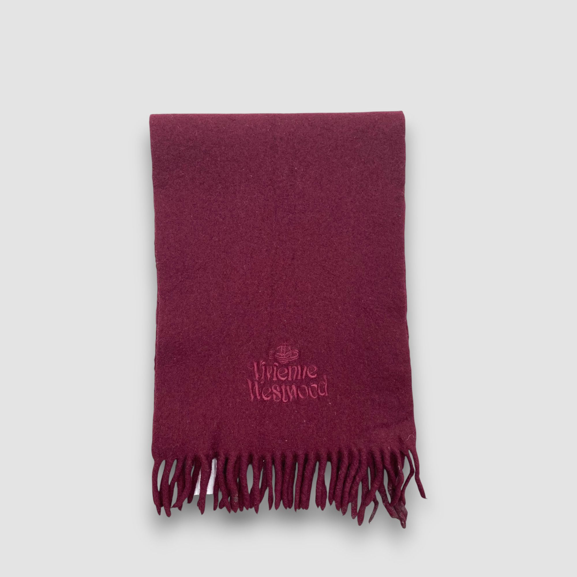 Vivienne Westwood Vintage Vivienne Westwood Scarf Muffler Orbs Wool Scarves Size ONE SIZE - 2 Thumbnail