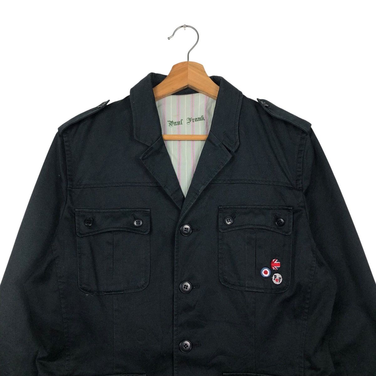 Hysteric Glamour 📌Biker Jacket Double Collar Paul Frank Size US L / EU 52-54 / 3 - 3 Thumbnail