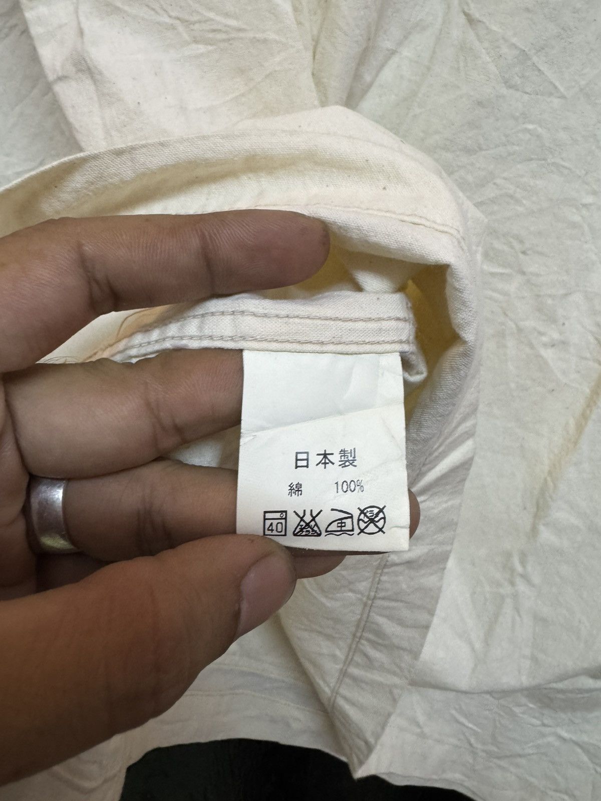 Indigo × Japanese Brand × Vintage Indigo Japan Pullover shirt Size US L / EU 52-54 / 3 - 7 Thumbnail