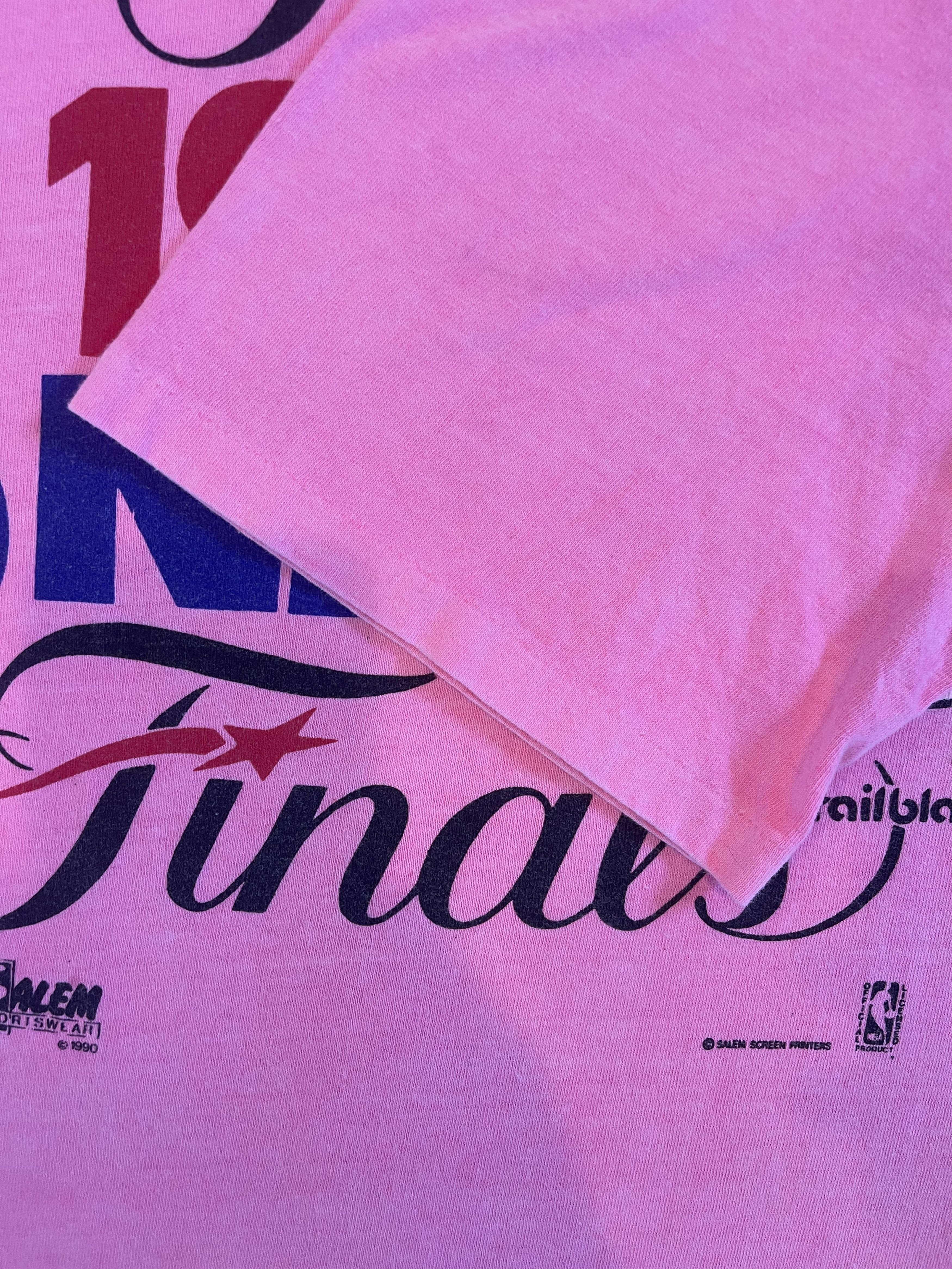 NBA Vintage 1990 NBA Finals T-shirt Size US XL / EU 56 / 4 - 9 Thumbnail
