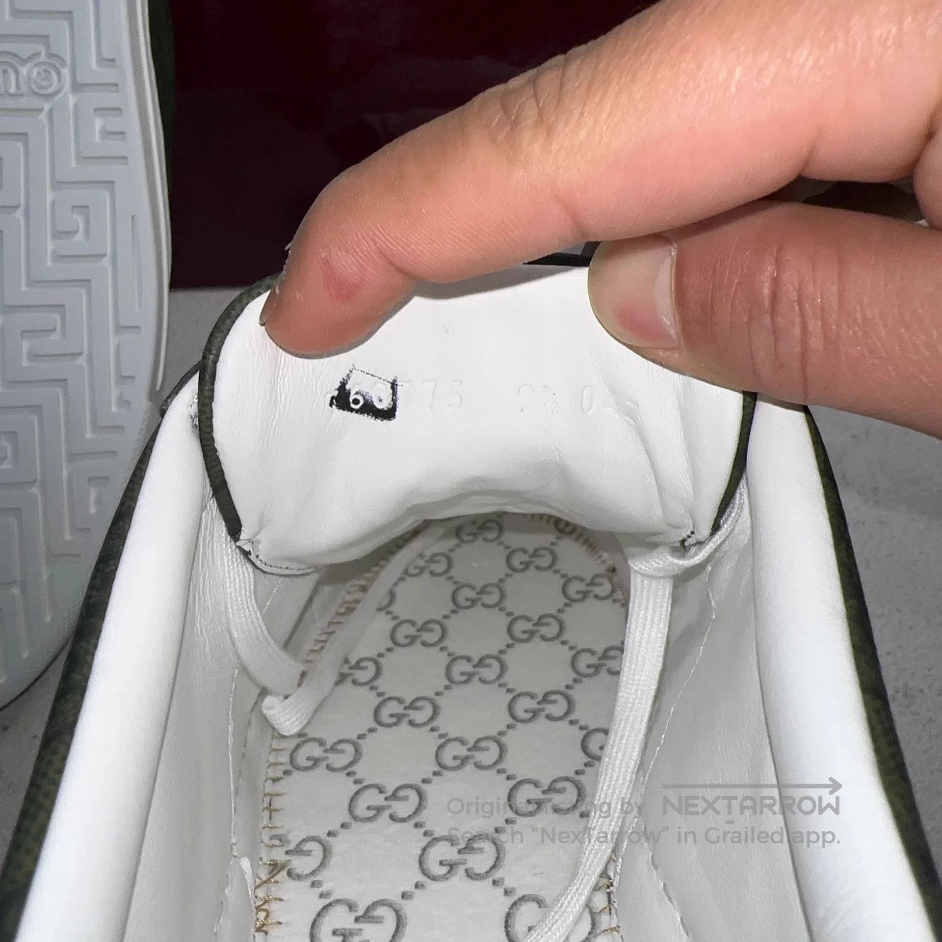Gucci Green Low Top Sneakers with Stripe Design. Size US 10.5 / EU 43-44 - 5 Thumbnail