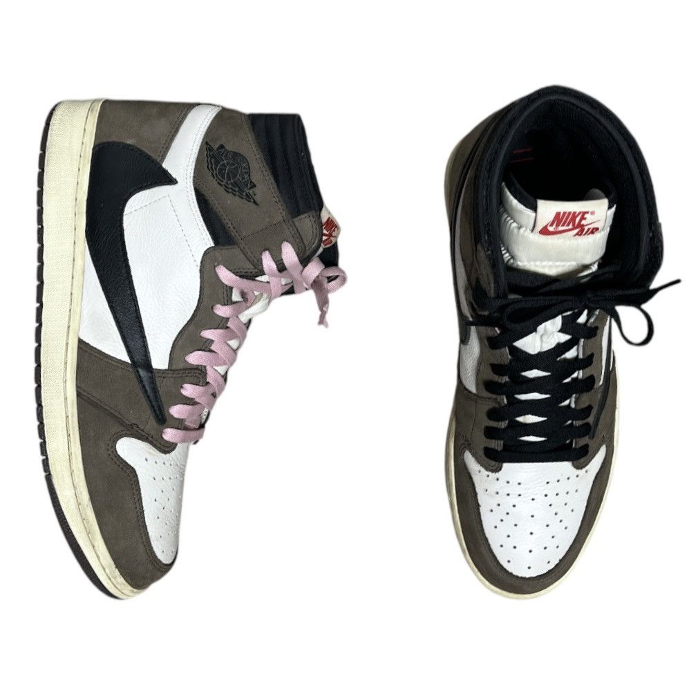 Jordan Brand Travis Scott Jordan 1 High “Mocha” Size US 12 / EU 45 - 1 Thumbnail