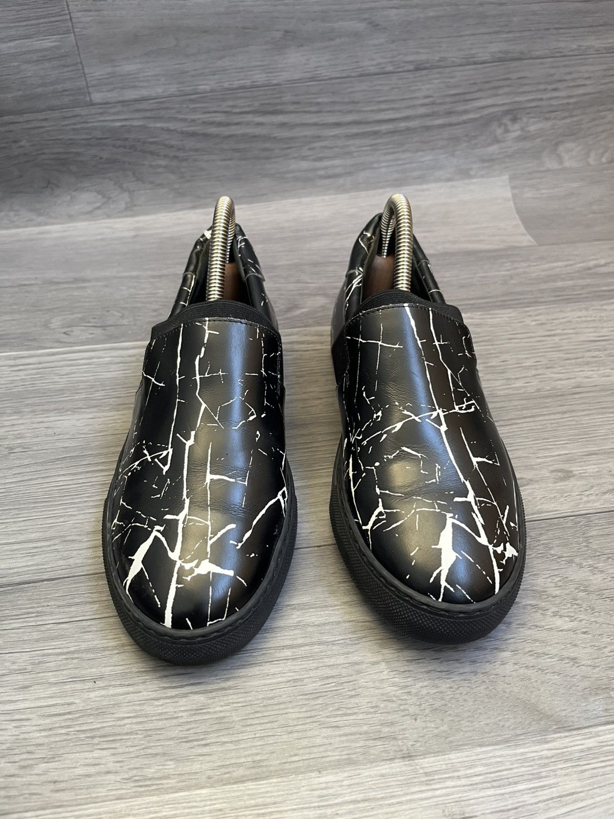 Balenciaga Balenciaga arena marble print slip on sneakers sz 37 Size US 7 / IT 37 - 2 Thumbnail