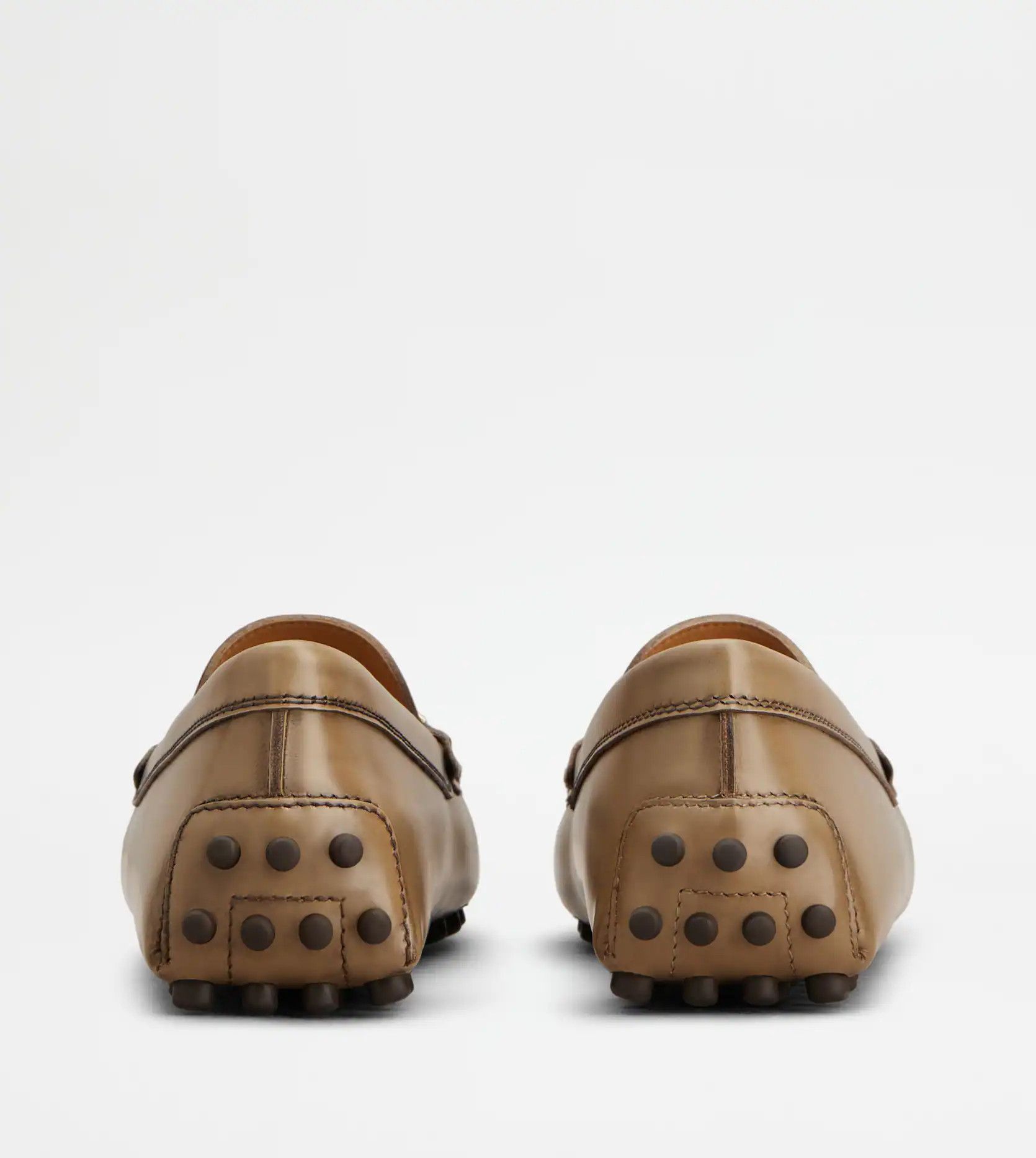 Tod's o1s22i1n0325 Leather Driving Loafers in Brown Size US 5 / IT 35 - 2 Thumbnail