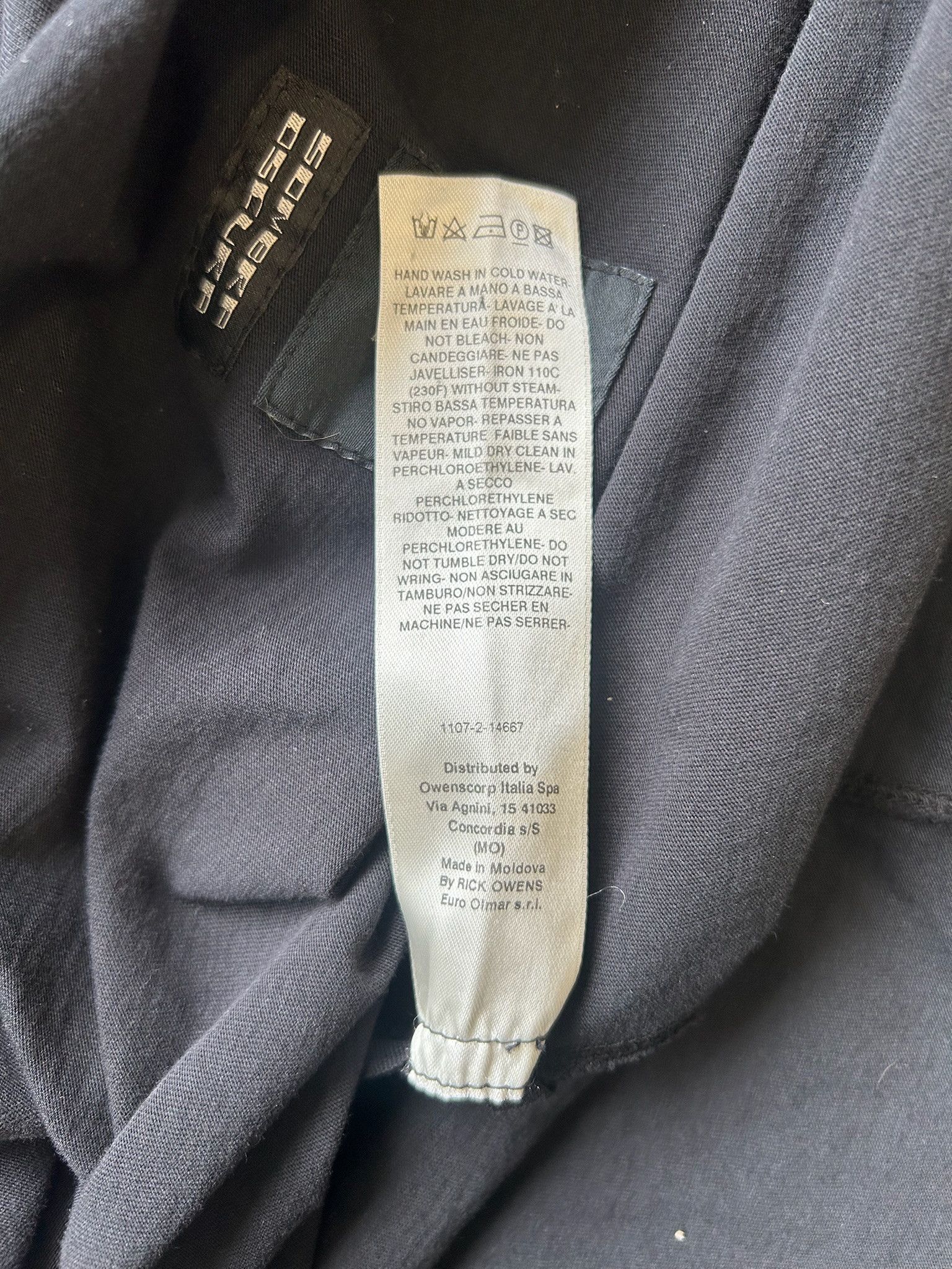 Rick Owens Rick Owens SS20 Black Level Tee Size US L / EU 52-54 / 3 - 5 Thumbnail