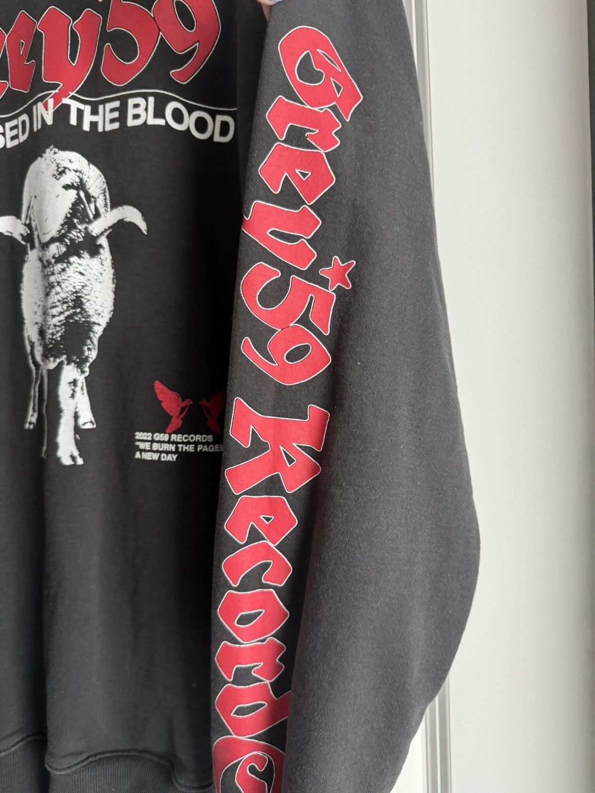 G59 Records suicideboys G59 Cleansed in the blood CHARCOAL staff goat Size US XL / EU 56 / 4 - 11 Thumbnail