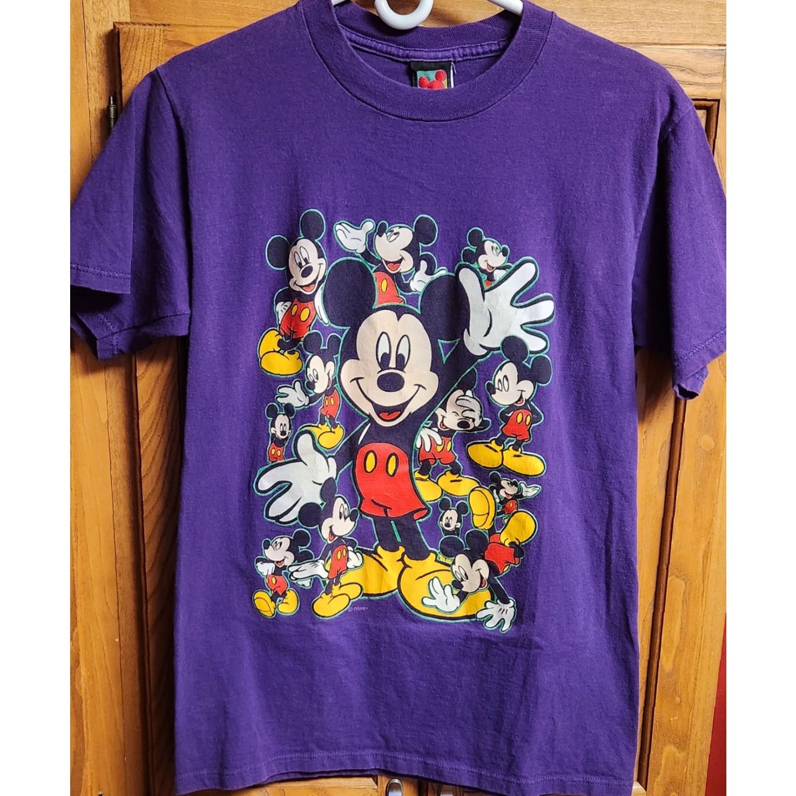 Mickey Unlimited Mickey Unlimited Moods of Mickey Mouse Poses T Shirt Adult M VTG USA 90s Disney Shirt Mens Small Purple Graphic Print 90s USA Mickey & Friends Size US M / EU 48-50 / 2 - 4 Thumbnail