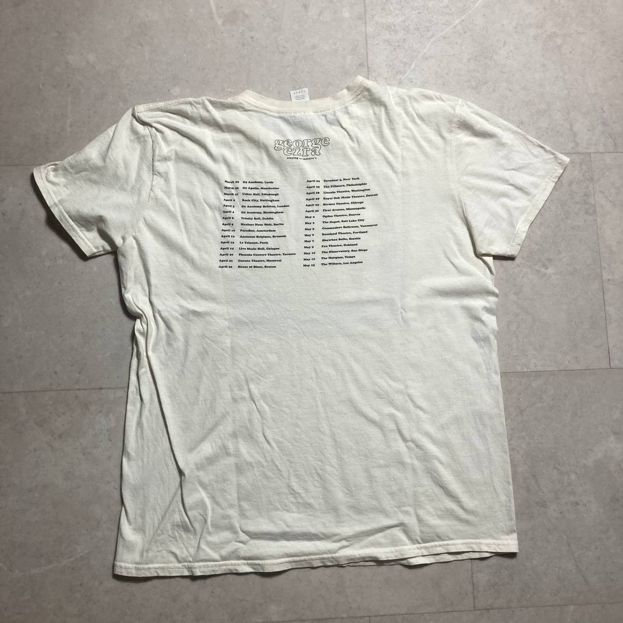 Band Tees George Ezra Staying At Tamara's Folk Indie Rock Band Tour Size US L / EU 52-54 / 3 - 6 Thumbnail