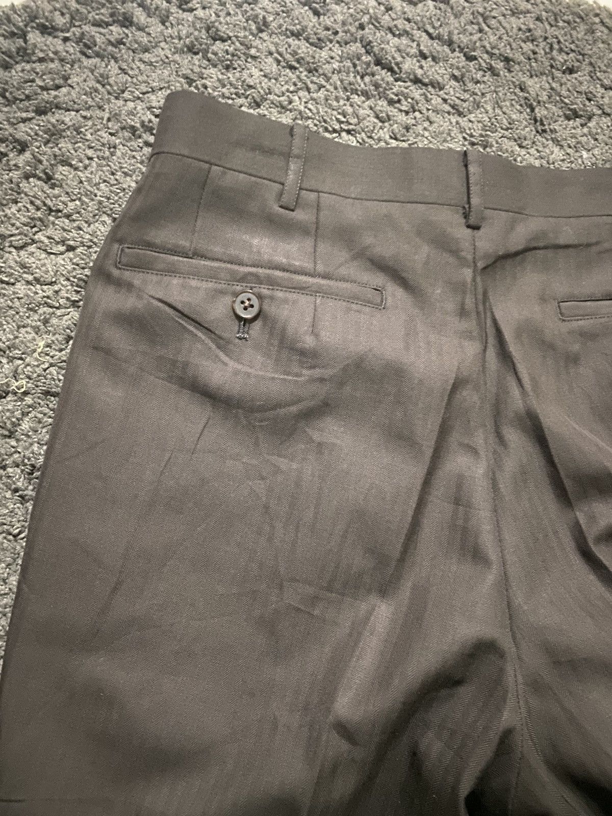 Japanese Brand × Takeo Kikuchi × Vintage Vintage Takeo Kikuchi Slack Pants Black Size US 30 / EU 46 - 4 Thumbnail