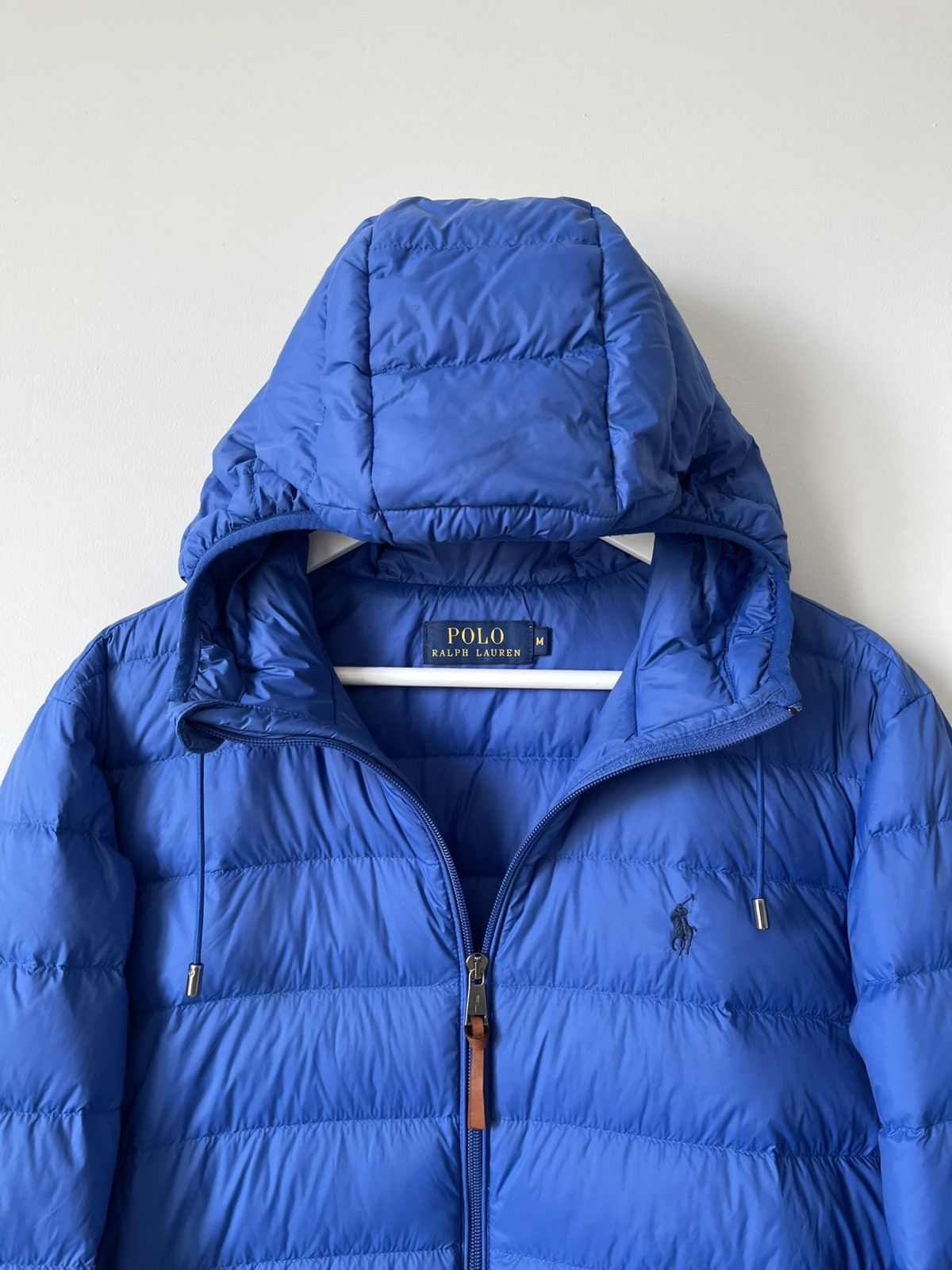 Polo Ralph Lauren Polo Ralph Lauren Nylon Micro Down Puffer Hooded Jacket Size US M / EU 48-50 / 2 - 2 Thumbnail