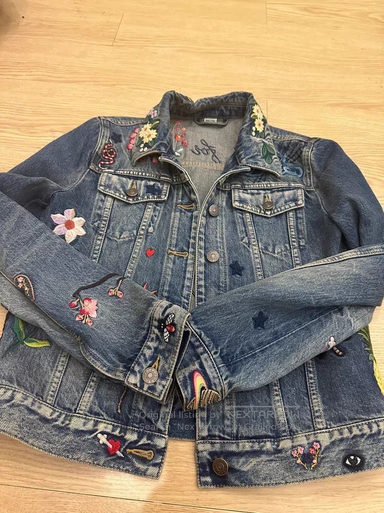 Gucci Floral denim jacket