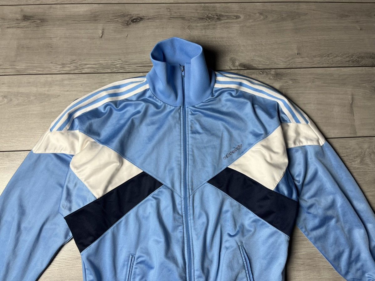 Adidas Vintage Adidas track jacket retro 90s size Large Size US L / EU 52-54 / 3 - 3 Thumbnail