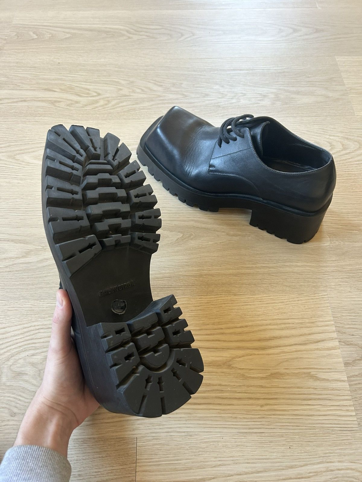 Balenciaga Balenciaga Trooper Derby Size US 11 / EU 44 - 1 Thumbnail