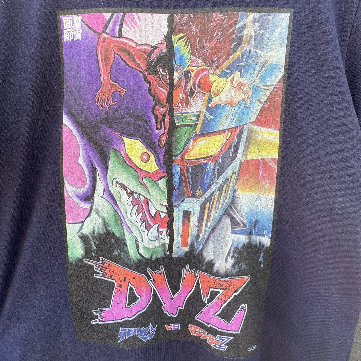 Anime RARE Devilman VS Mazinger Z Japan Anime x Hakabanogarou Tee Size US L / EU 52-54 / 3 - 3 Thumbnail