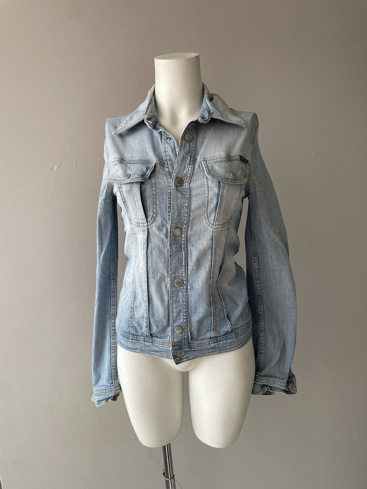 Dolce & Gabbana Dolce Gabbana denim shirt Size M / US 6-8 / IT 42-44 - 4 Thumbnail