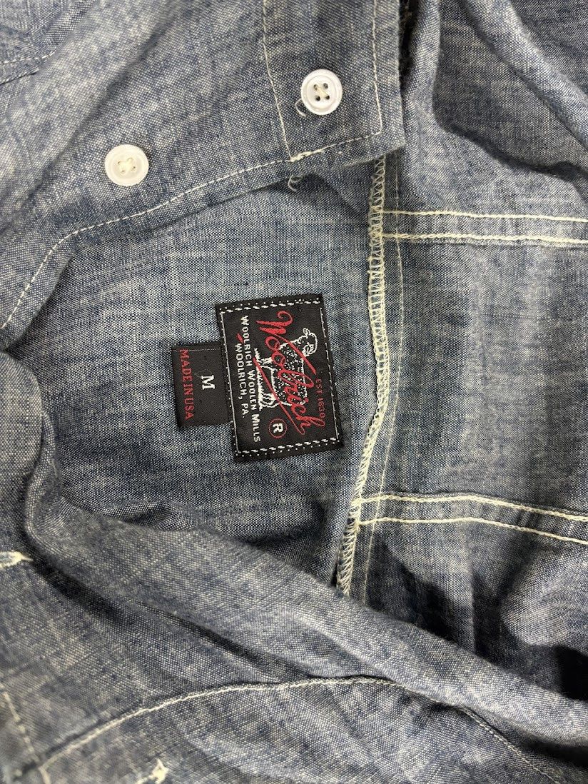 Woolrich Woolen Mills Woolrich USA Made Chambray Anorak Size US M / EU 48-50 / 2 - 6 Thumbnail