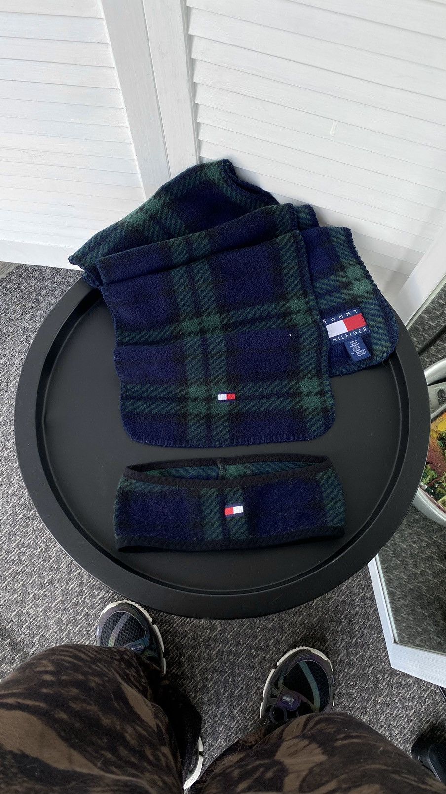 Tommy Hilfiger × Vintage Vintage Tommy Hilfiger Old Money Scarf and Bandage Headband Size ONE SIZE - 5 Thumbnail