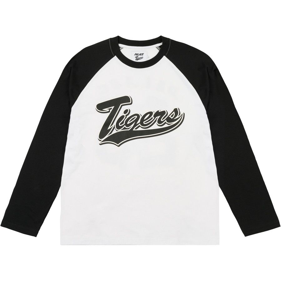 Palace osaka 限定 PALACE Hanshin Tigers Palace Osaka Exclusive Hanshin Tigers Raglan L/S Tee