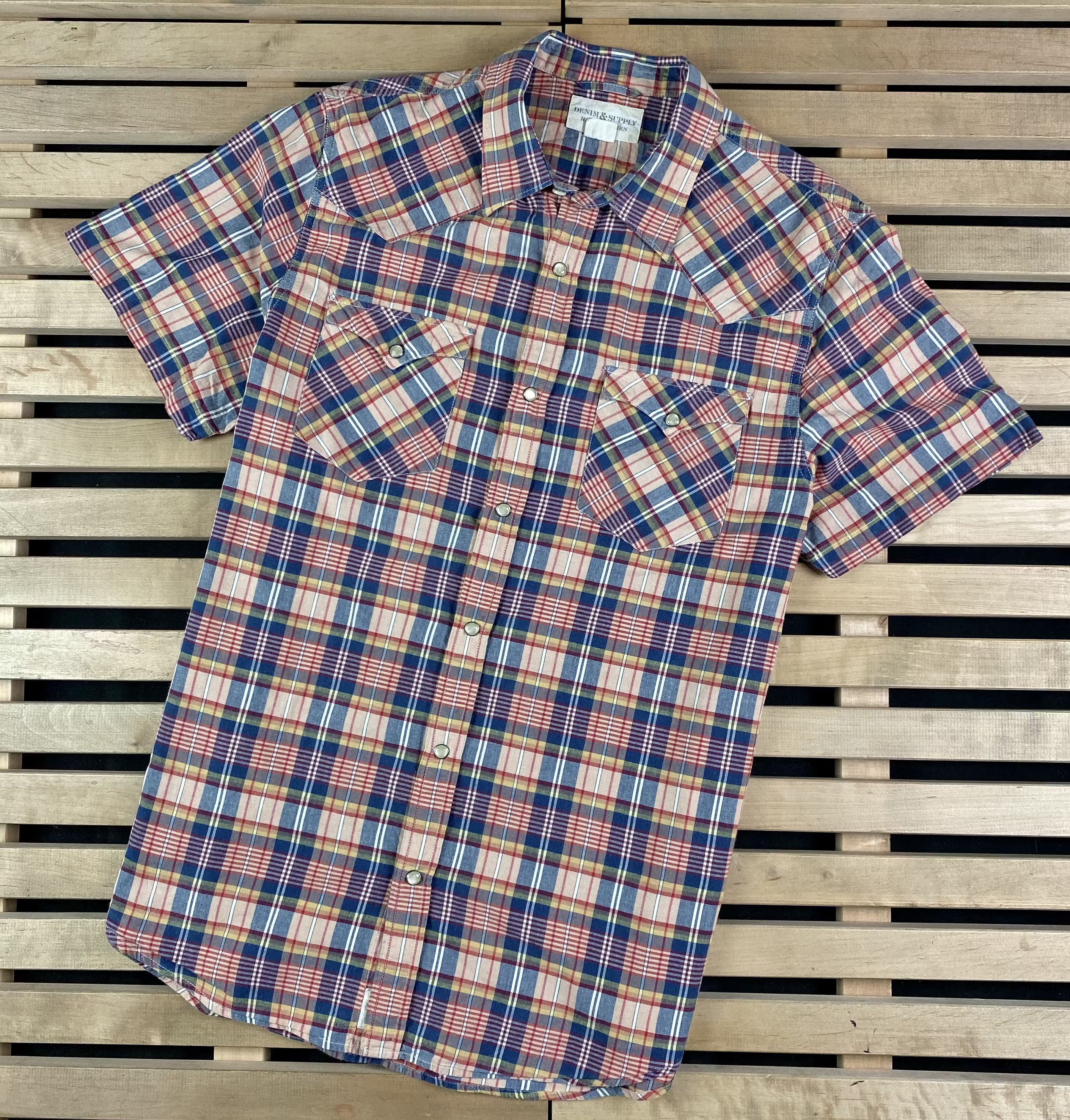 Denim & Supply Ralph Lauren × Polo Ralph Lauren × Vintage Men’s Shirt Denim Supply Ralph Lauren Vintage Size XL Size US XL / EU 56 / 4 - 1 Thumbnail