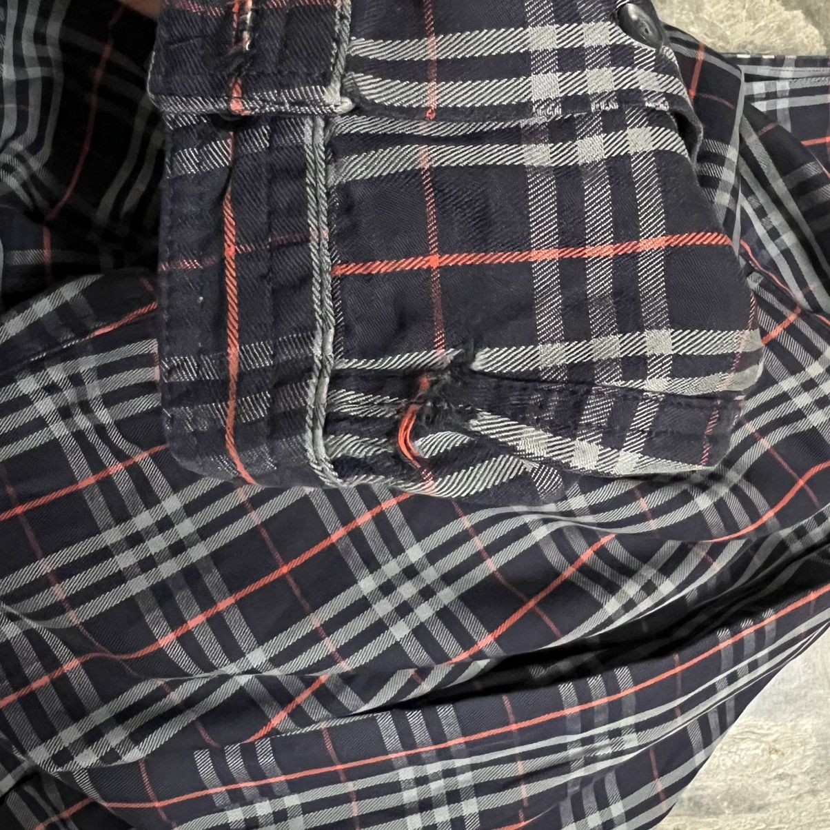 Burberry Vintage Burberrys Made in England Long Sleeve Shirt Size US S / EU 44-46 / 1 - 5 Thumbnail