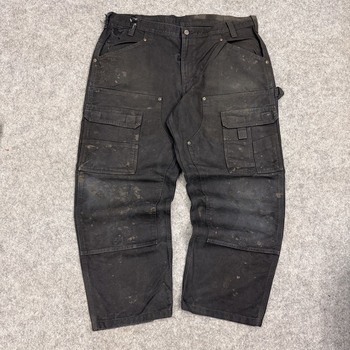 Carhartt Rare 🔥Vintage Carhartt B264 BLK Double Knee Denim Size US 40 / EU 56 - 1 Thumbnail