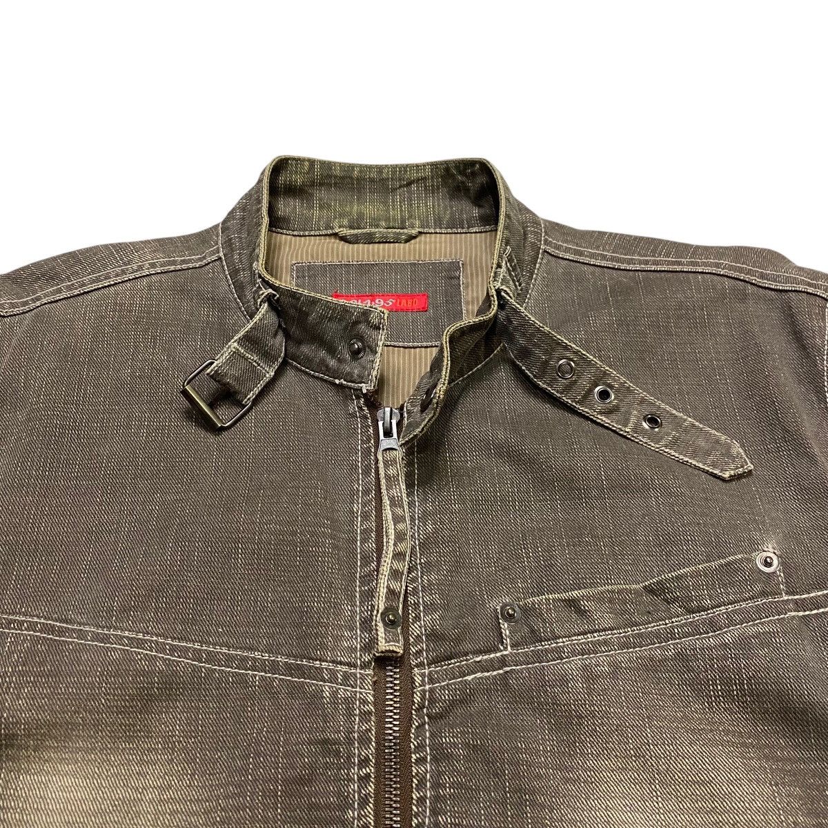 Japanese Brand Denim Bikers style jacket 291295 Size US M / EU 48-50 / 2 - 8 Thumbnail