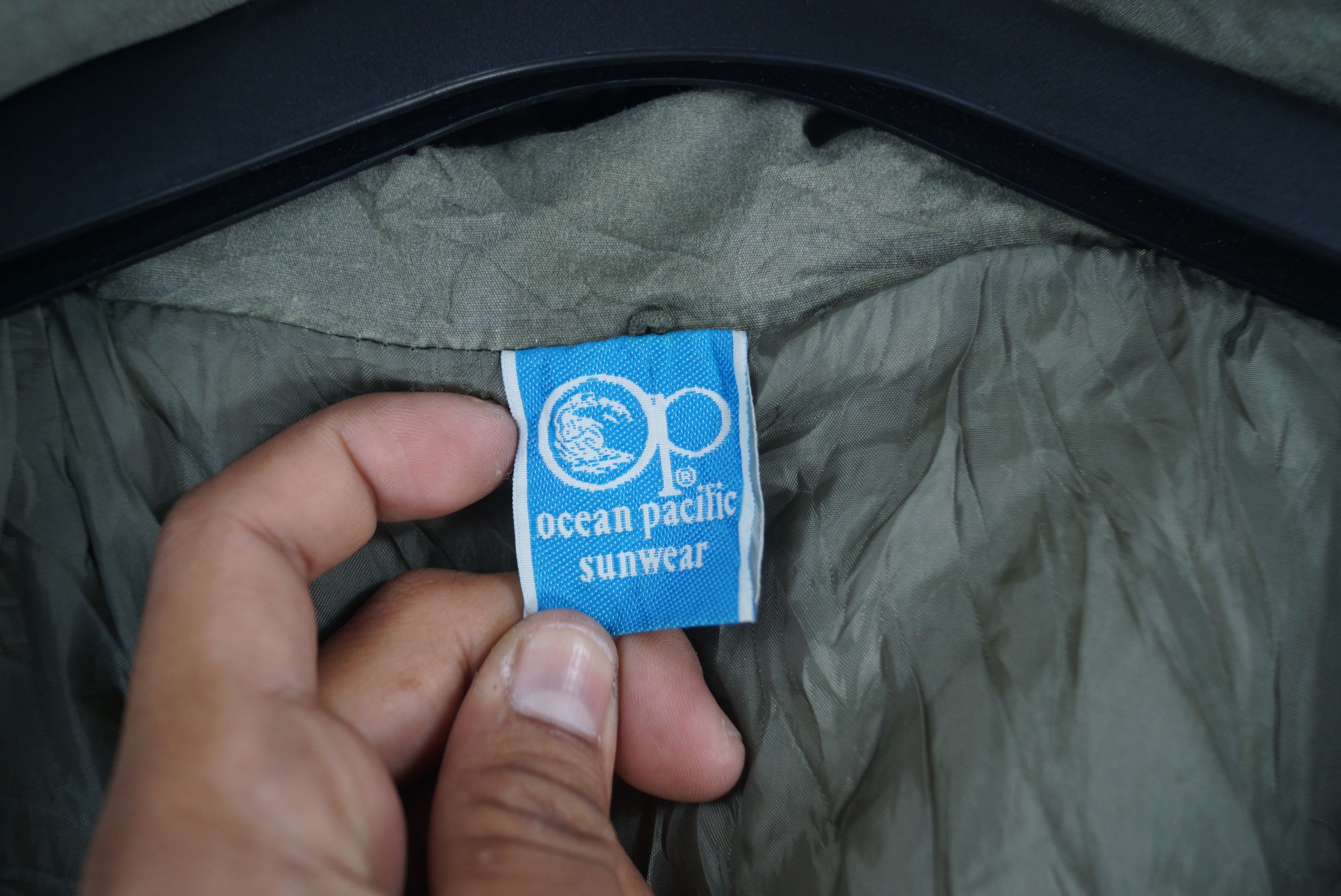 Ocean Pacific × Vintage Rare Ocean Pacific Jacket Parka Zipper Hoodie Size US L / EU 52-54 / 3 - 4 Thumbnail