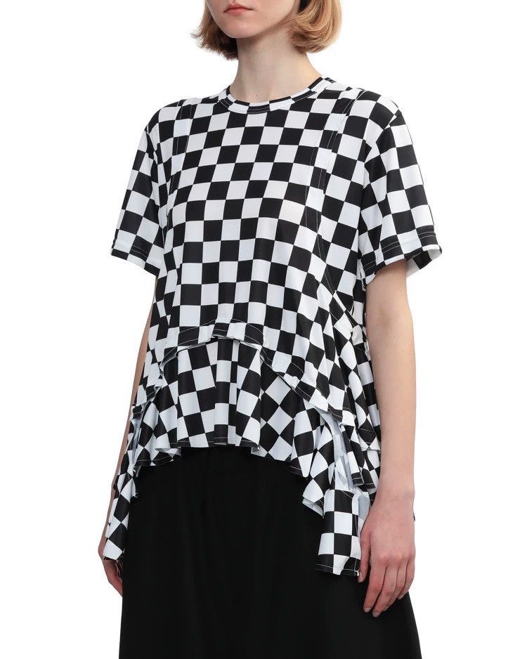 Comme des Garcons Comme Des Garcons Checkerboard jacket short sleeves with i Size XS / US 0-2 / IT 36-38 - 4 Thumbnail