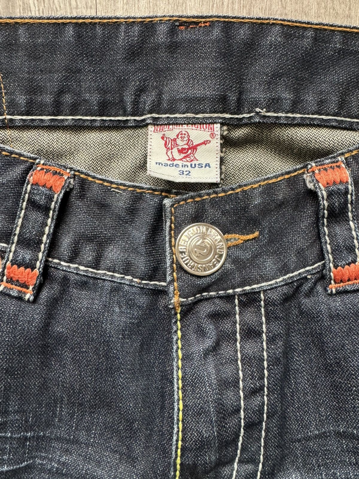 True Religion × Vintage True Religion Jeans Size 32 Size US 32 / EU 48 - 3 Thumbnail