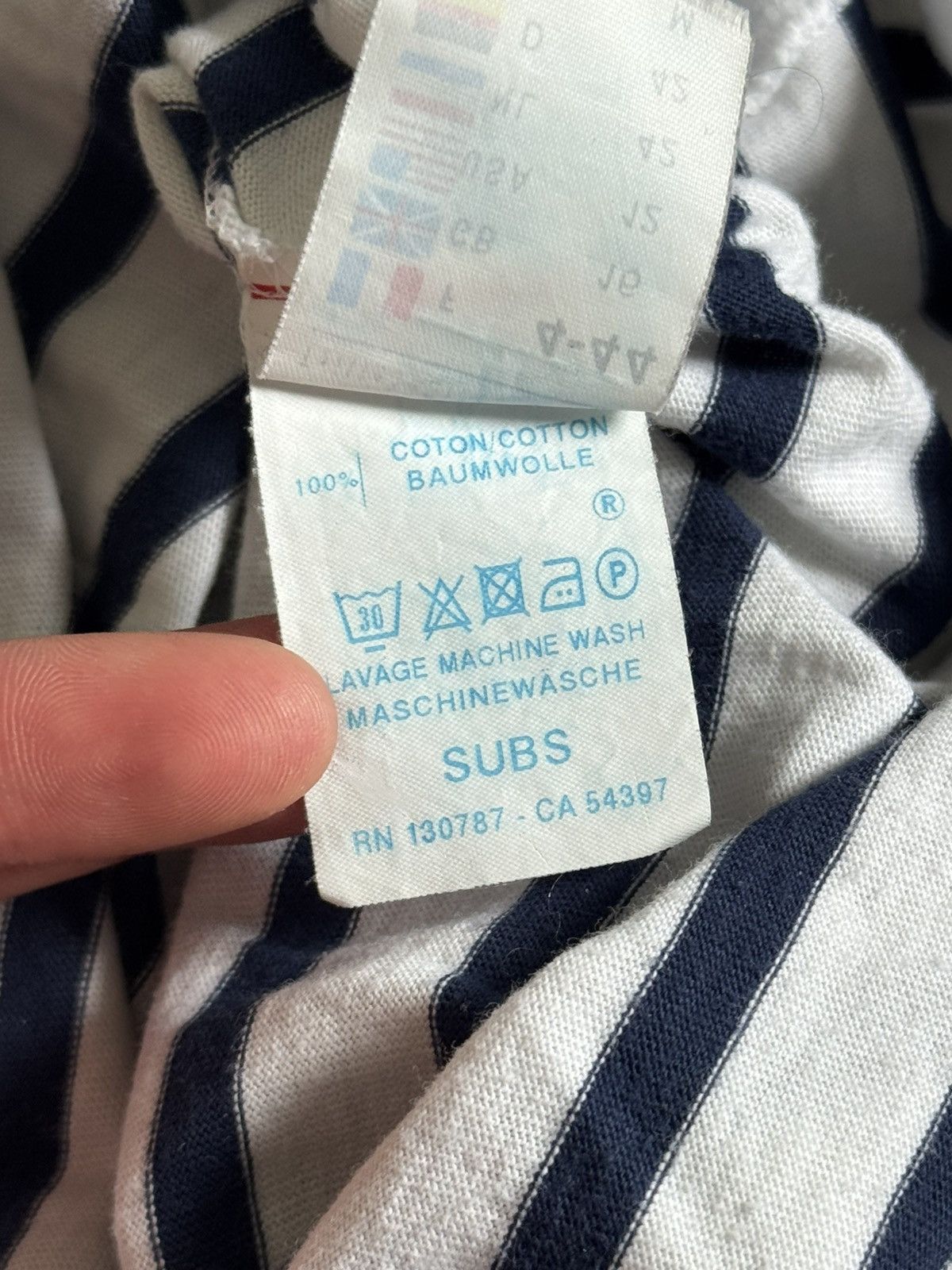 Saint James Saint James USA12/F44 striped long sleeve jumper ASAP ROCKY Size XL / US 12-14 / IT 48-50 - 8 Thumbnail