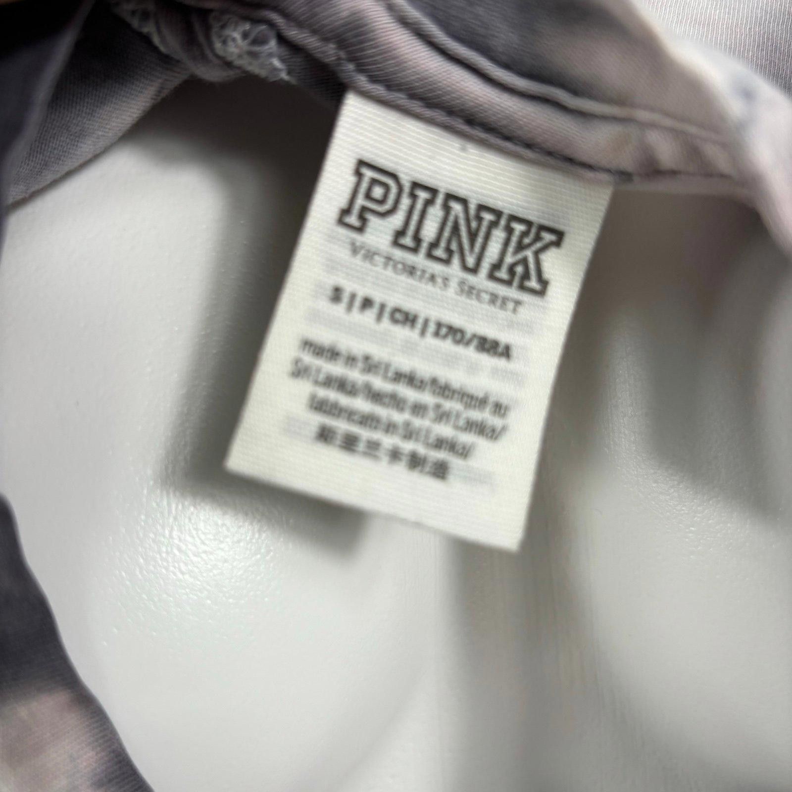 Pink Pink VS Open Back Small Long Sleeve Tie Dye Shirt Grailed