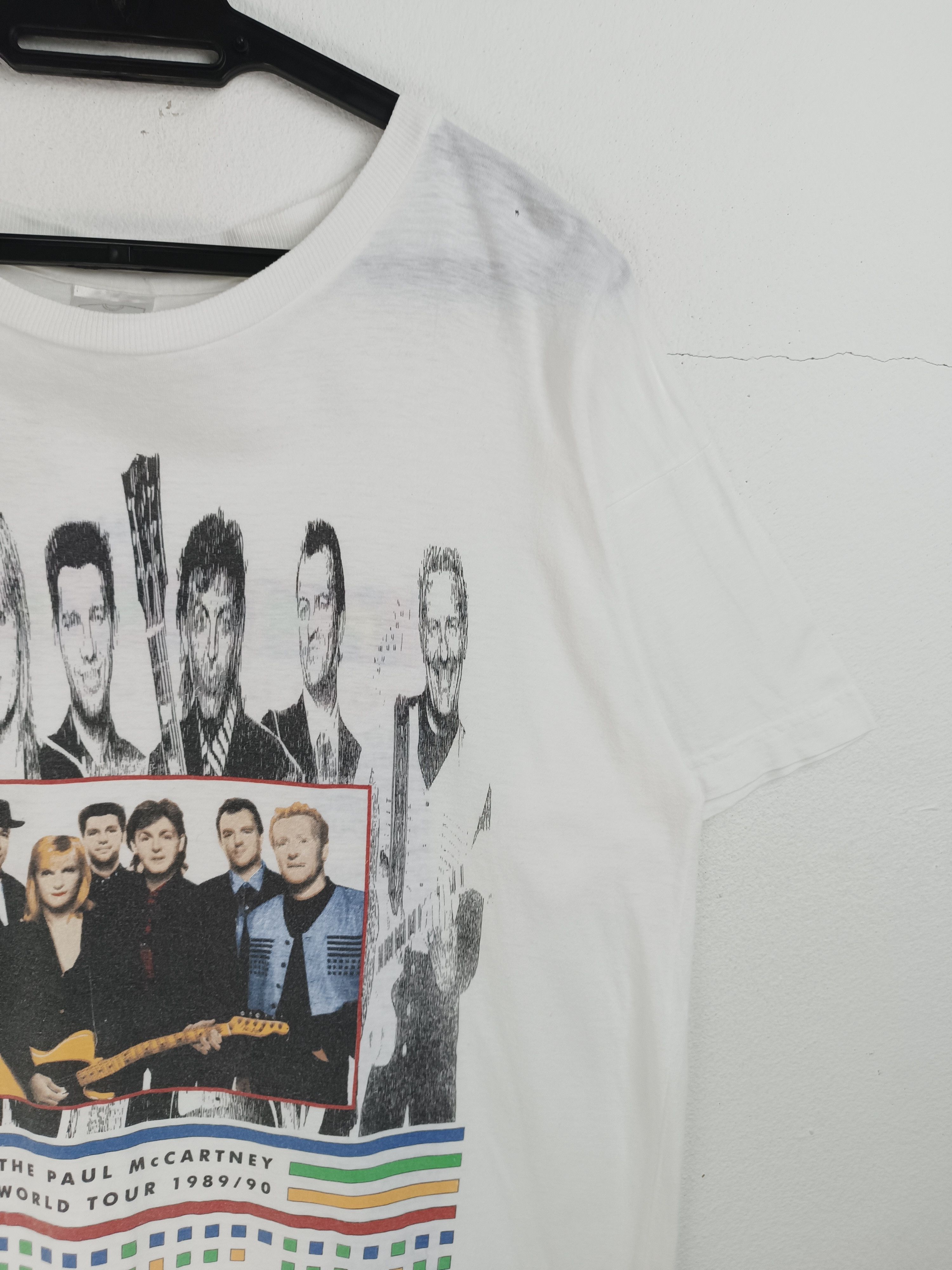 Band Tees VINTAGE 90'S THE PAUL MCCARTNEY WORLD TOUR TEE beatles who Size US M / EU 48-50 / 2 - 6 Thumbnail