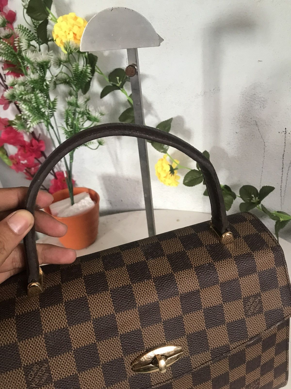 Louis Vuitton × Vintage Vintage Louis Vuitton Damier Malesherbes Size ONE SIZE - 8 Thumbnail