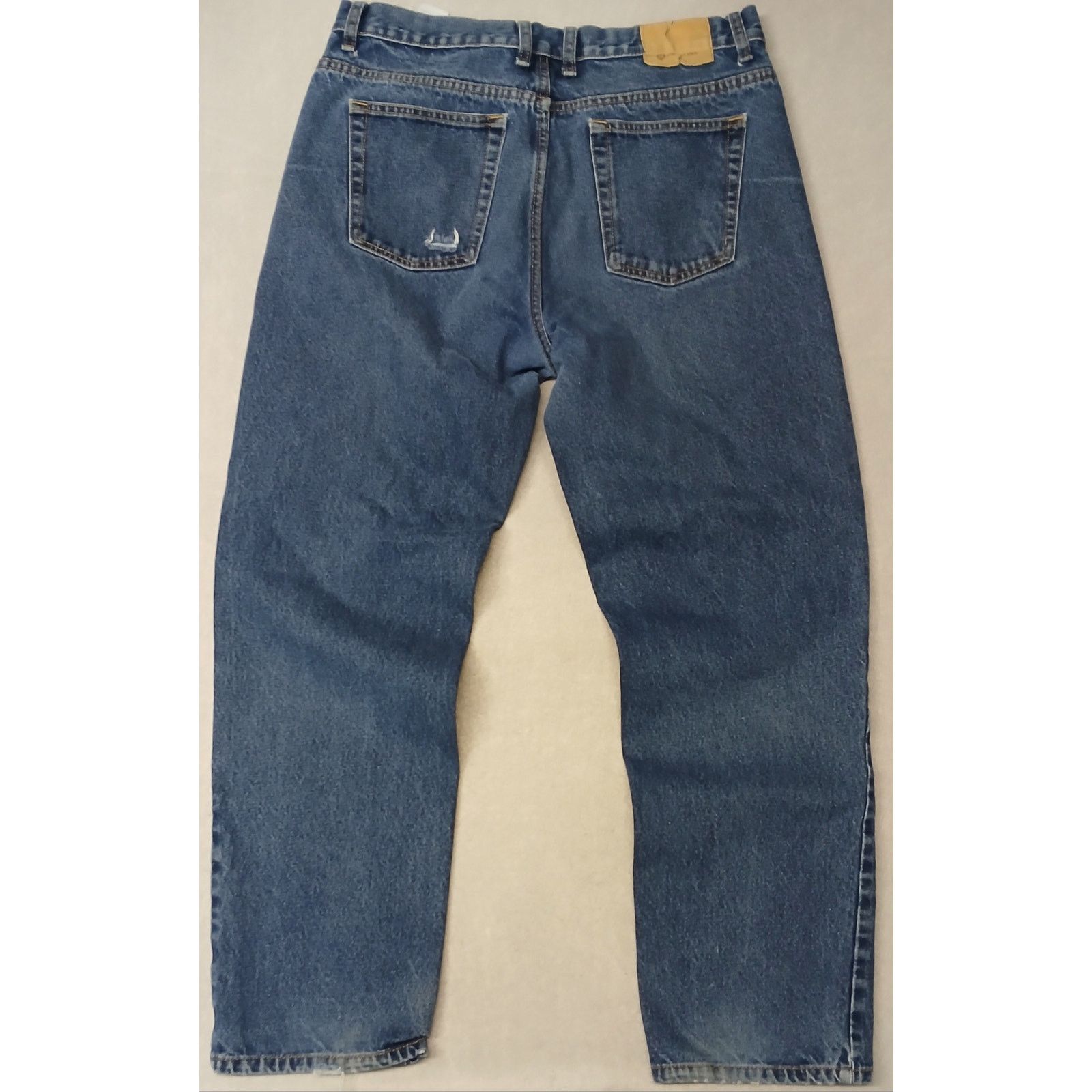 Other Member's Mark (36x32) Men's Regular Fit Blue Denim Jeans Size US 36 / EU 52 - 3 Thumbnail