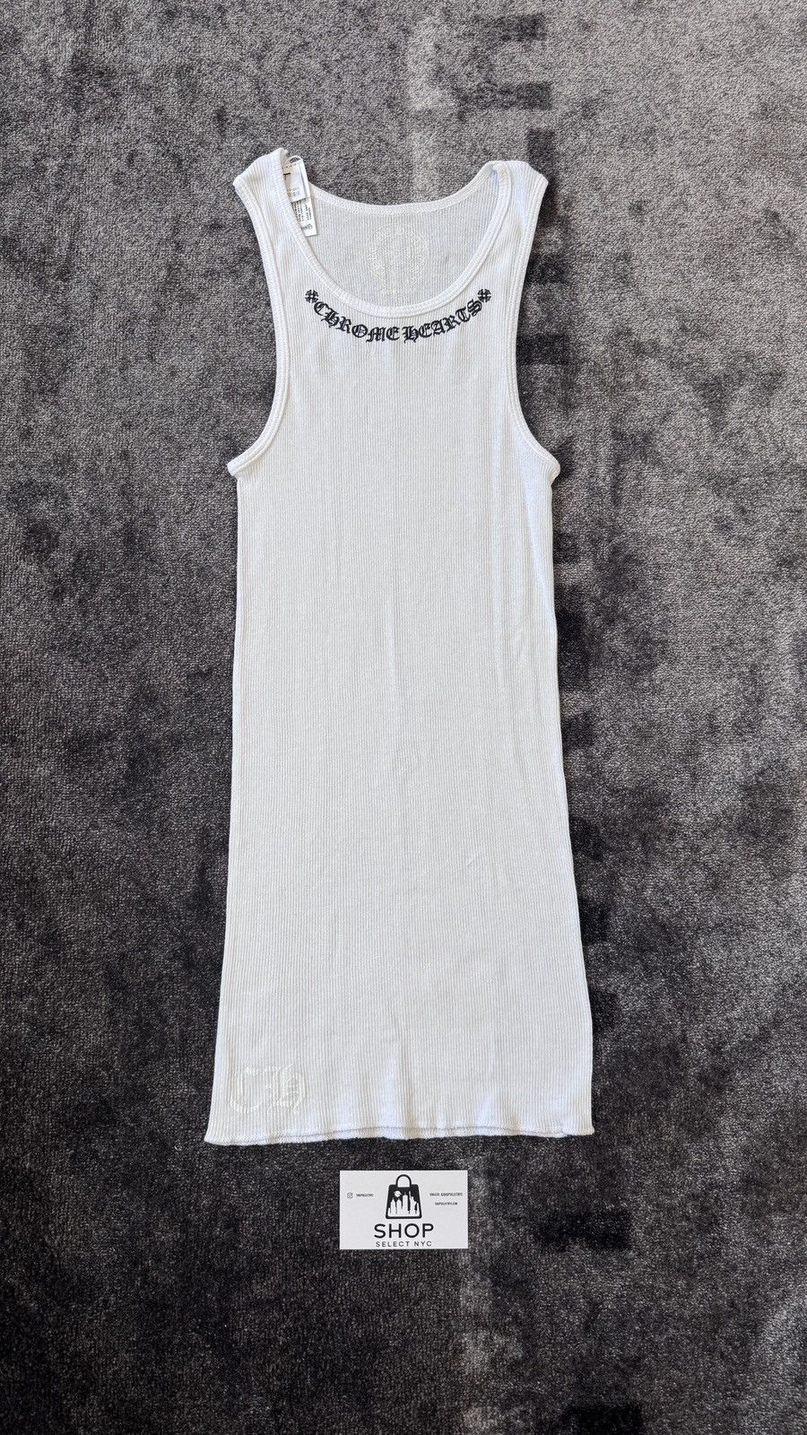 Chrome Hearts BRAND NEW CHROME HEARTS BANNER NECK LOGO TANK TOP Size US L / EU 52-54 / 3 - 2 Thumbnail