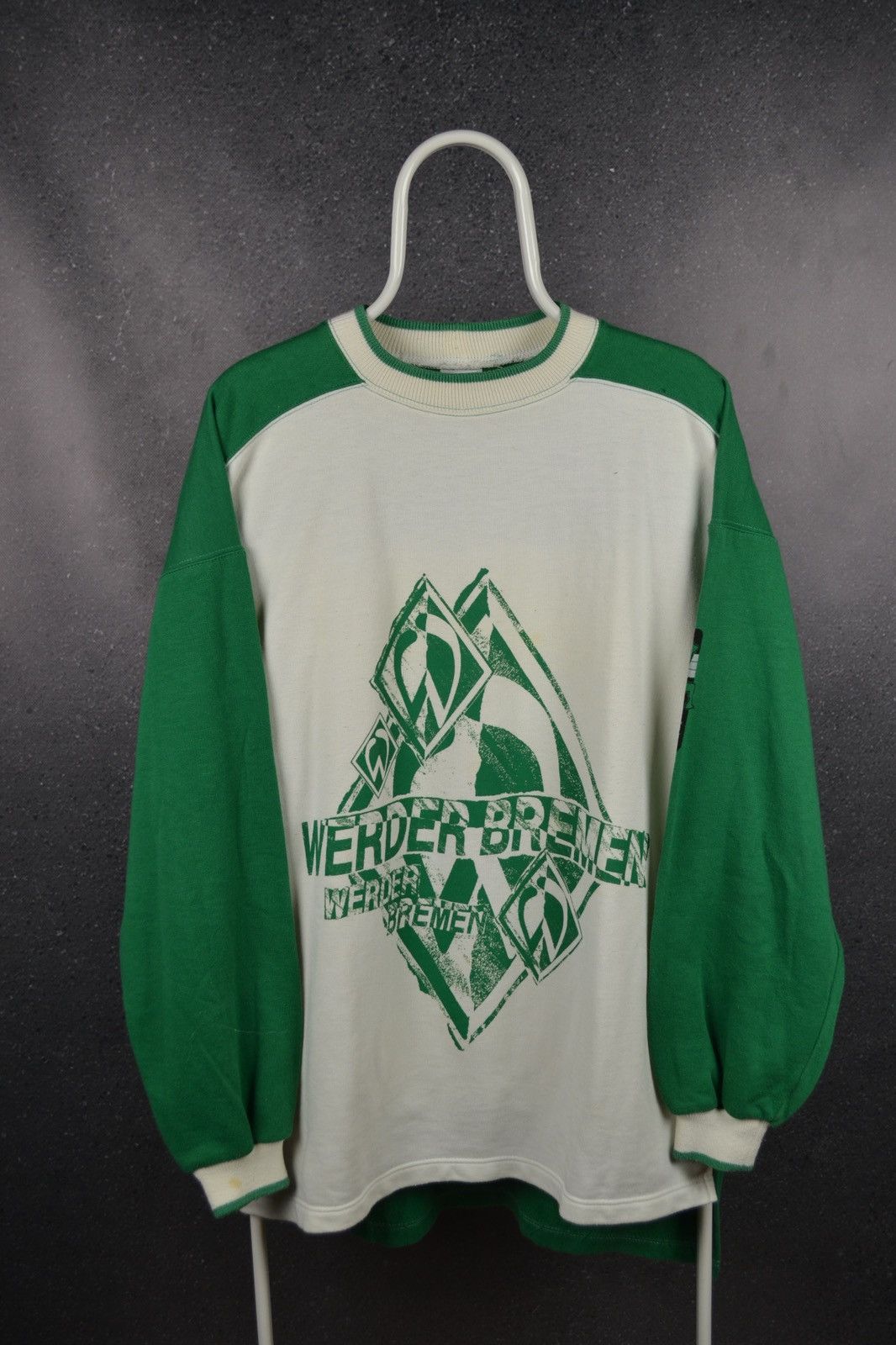 Puma Werder Bremen Football Vintage 90s Sweatshirt Soccer Puma Size US L / EU 52-54 / 3 - 1 Thumbnail