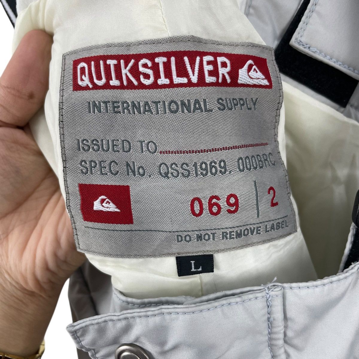 Quiksilver Vintage Quiksilver Overalls Coveralls Suspender Jumpsuit Size US 38 / EU 54 - 9 Thumbnail