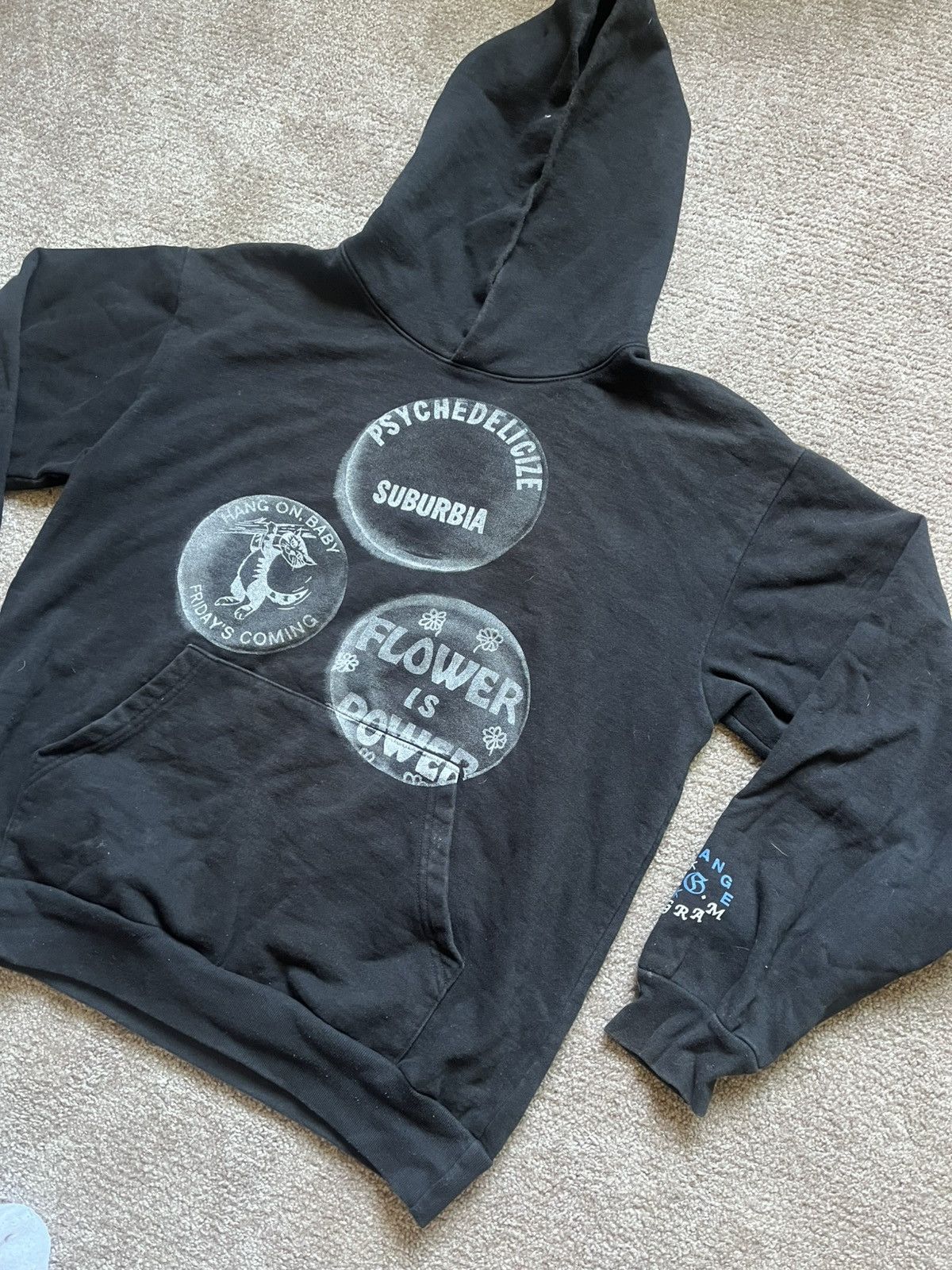 LRG VTG 00’s LRG Heavy Cotton Black Hoodie Size US L / EU 52-54 / 3 - 3 Thumbnail