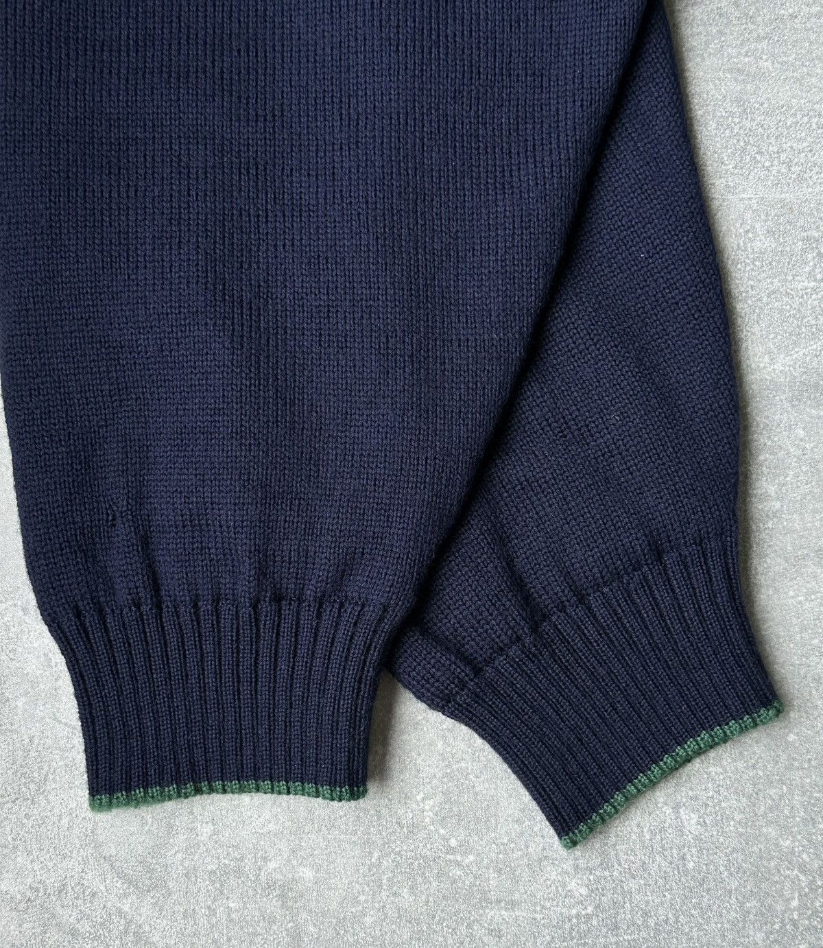 Burberry Vintage Burberrys Windbreaker Wool Sweater Men’s XL rare Size US XL / EU 56 / 4 - 5 Thumbnail