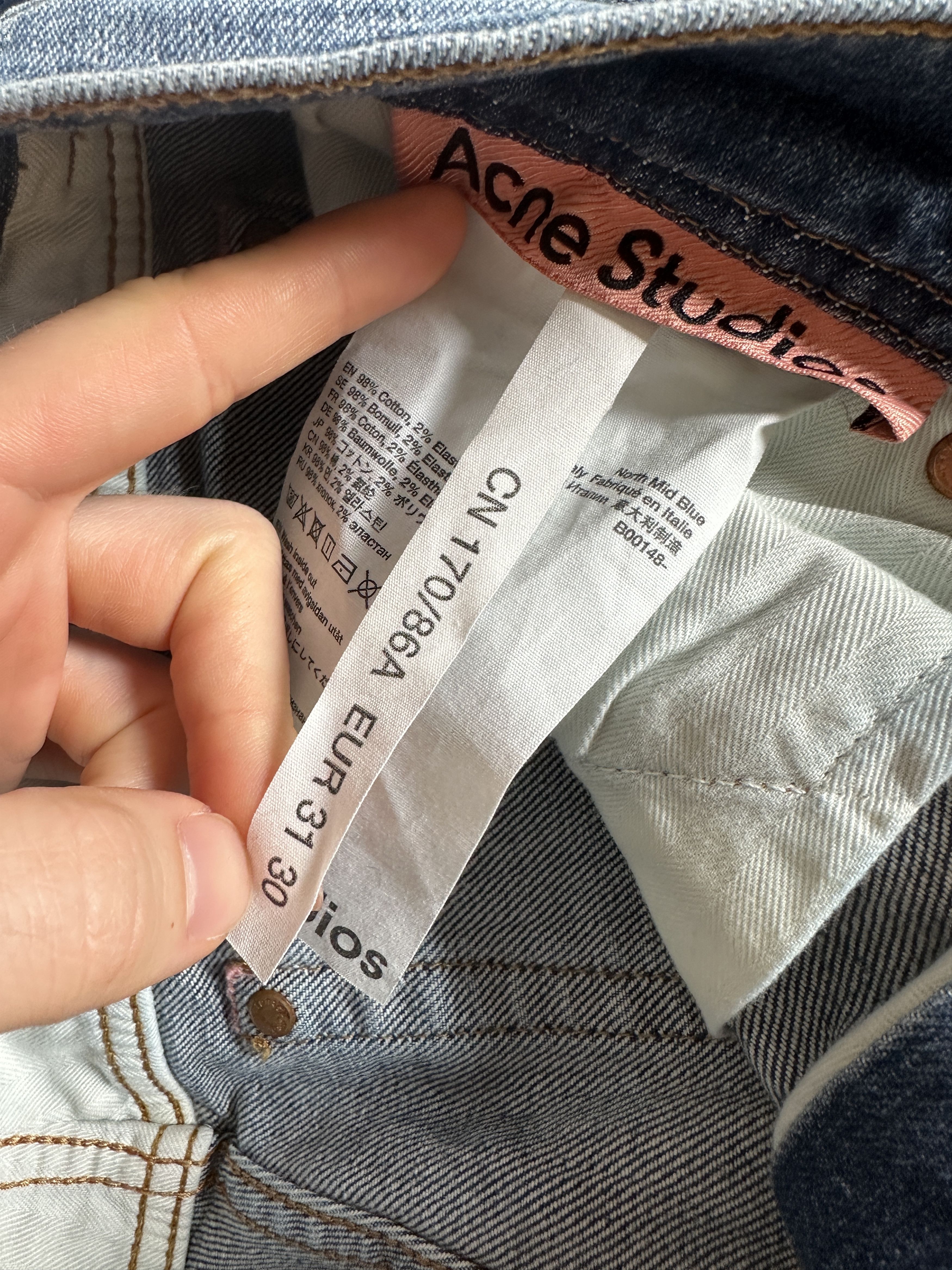 Acne Studios Acne Studios Denim Jeans Size US 30 / EU 46 - 4 Thumbnail
