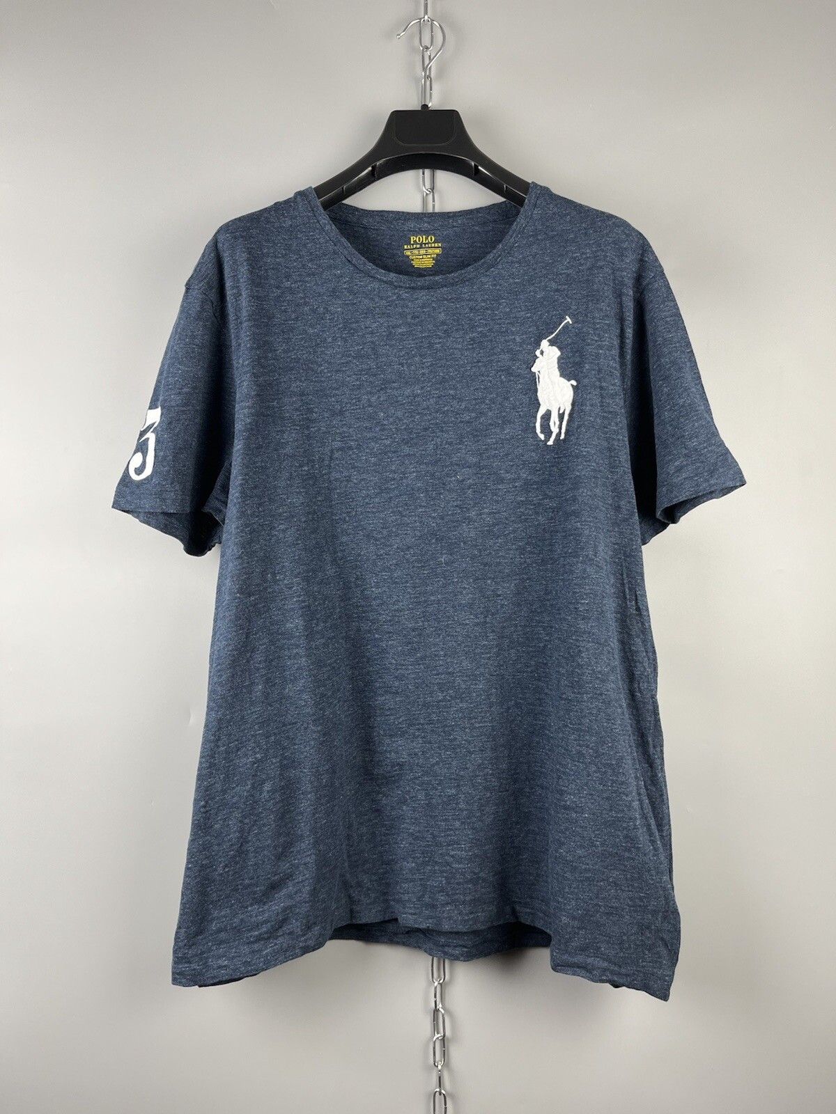 Polo Ralph Lauren Polo Ralph Lauren Cotton Big Logo 3 T Shirt Tee Size US XXL / EU 58 / 5 - 1 Thumbnail