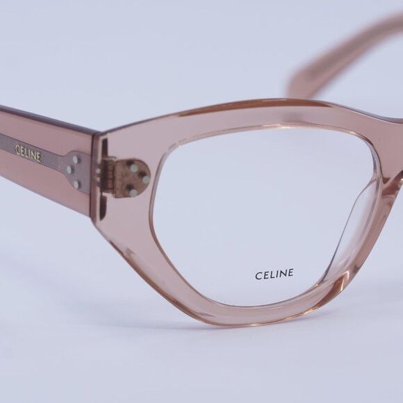 Celine 🕶️ New Celine CL50111I 072 Eyeglasses - Shiny Milky Pink Size ONE SIZE - 5 Thumbnail