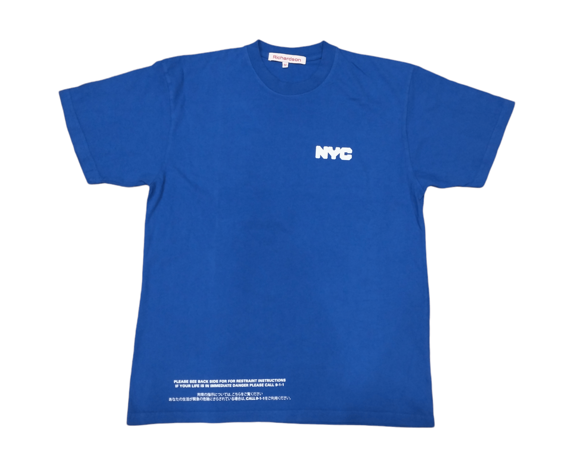 Richardson RICHARDSON NYC T-SHIRT MADE IN USA Size US M / EU 48-50 / 2 - 1 Thumbnail