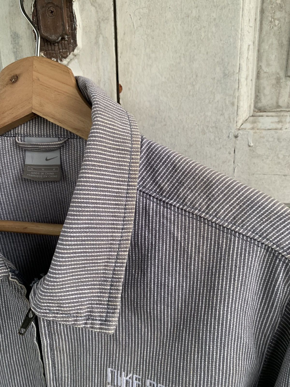 Nike Nike Lab NSRL Hickory Stripe Denim Jacket Size US M / EU 48-50 / 2 - 6 Thumbnail