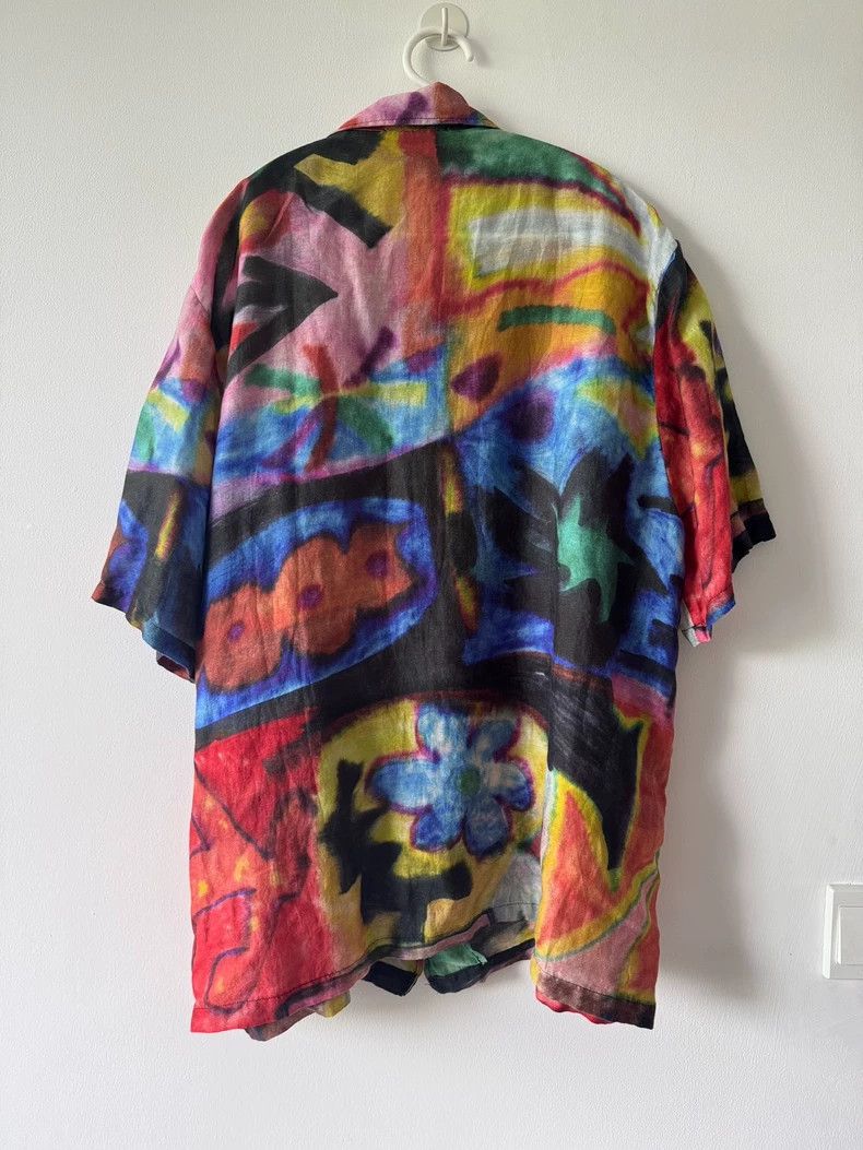 Our Legacy Our Legacy size50 Colorful short-sleeved shirt Size US M / EU 48-50 / 2 - 2 Thumbnail