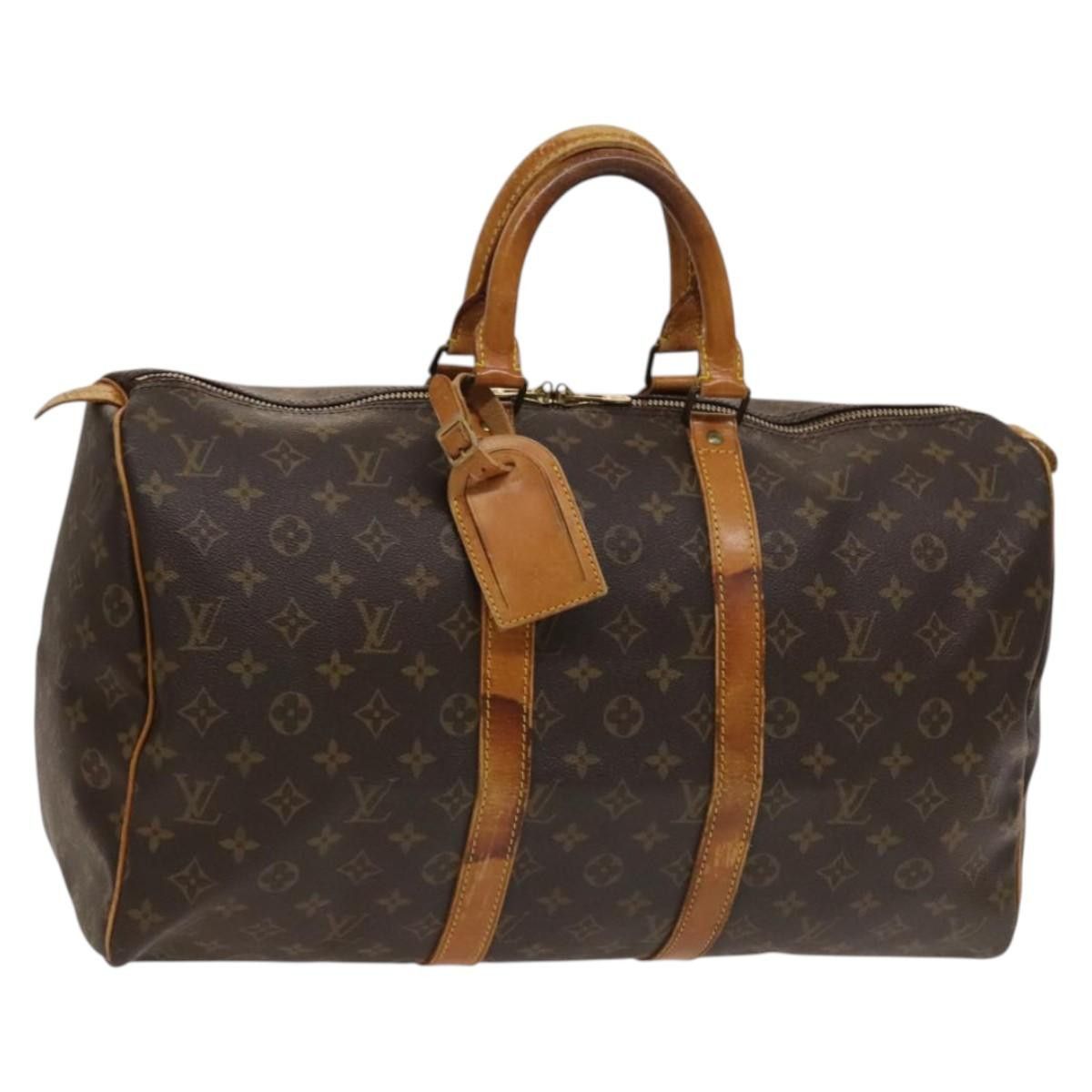 Louis Vuitton LOUIS VUITTON Monogram Keepall 45 Boston Bag M41428 Size ONE SIZE - 1 Thumbnail