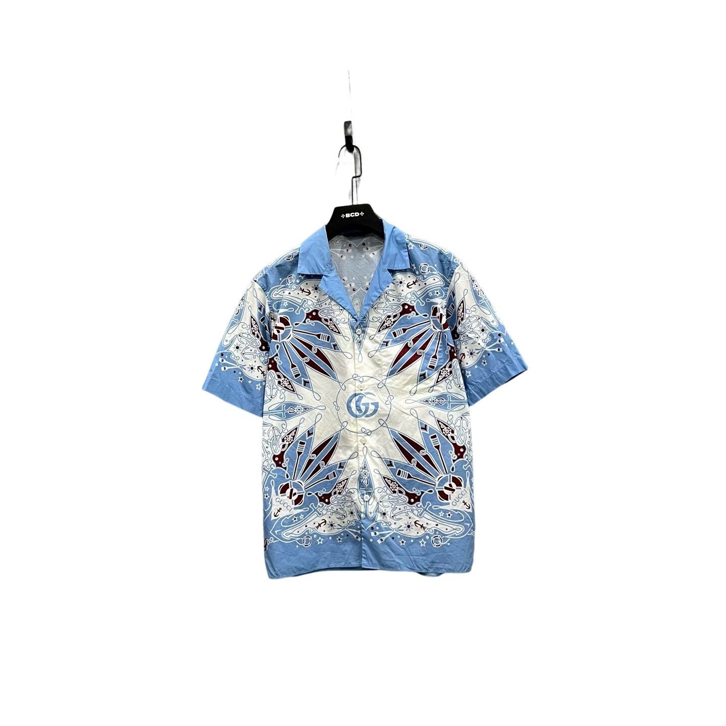 Gucci Gucci Nautical Print Shirt Size S Size US S / EU 44-46 / 1 - 1 Thumbnail