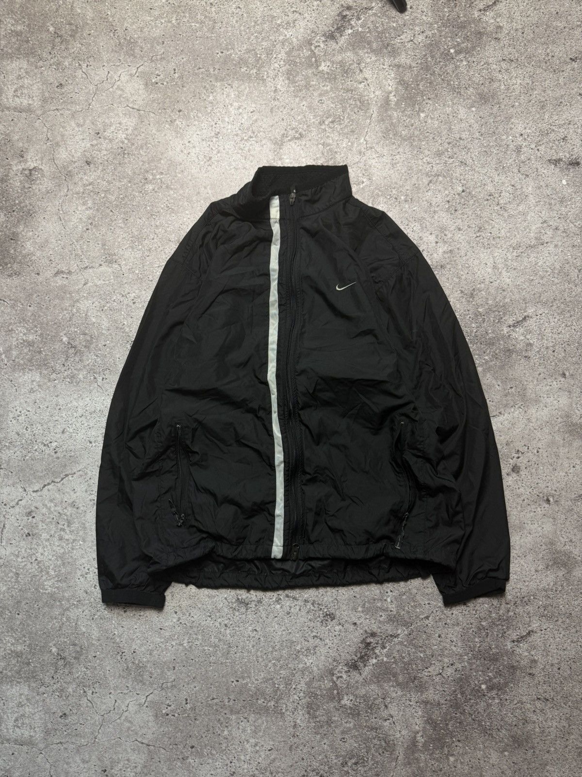 Nike Vintage Nike Nylon Jacket Windbreaker 90s y2k Size US M / EU 48-50 / 2 - 1 Thumbnail
